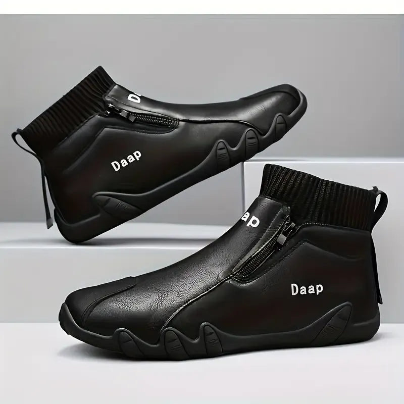 Men’s Orthopaedic Warm Snow Boots – Waterproof & Non-Slip