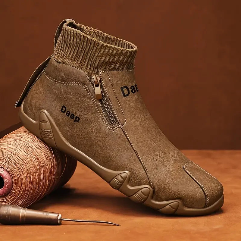 Men’s Orthopaedic Warm Snow Boots – Waterproof & Non-Slip