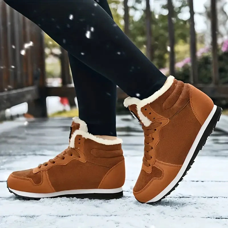 Women's Plush Cotton Winter Trainers