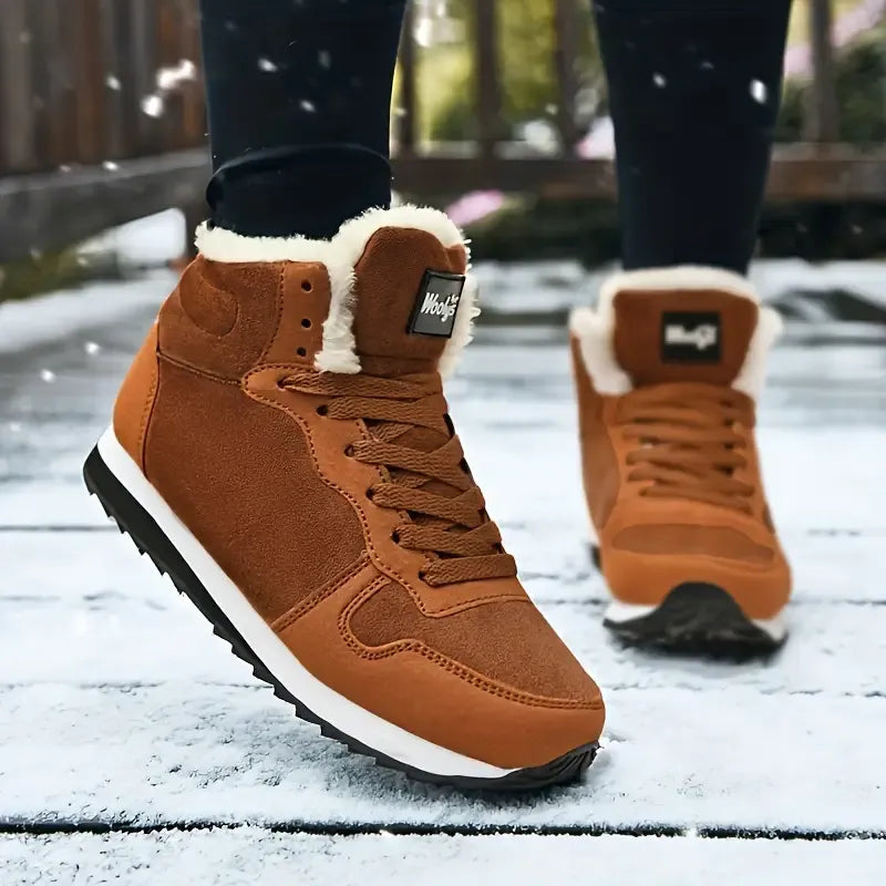 Women's Plush Cotton Winter Trainers