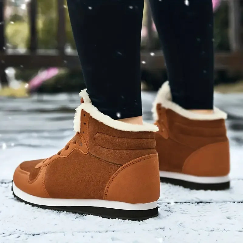 Women's Plush Cotton Winter Trainers