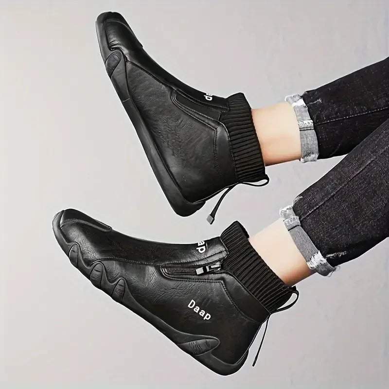 Men’s Orthopaedic Warm Snow Boots – Waterproof & Non-Slip