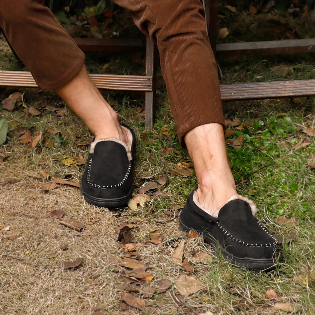 Men’s Winter Warm Fleece Lined Moccasins
