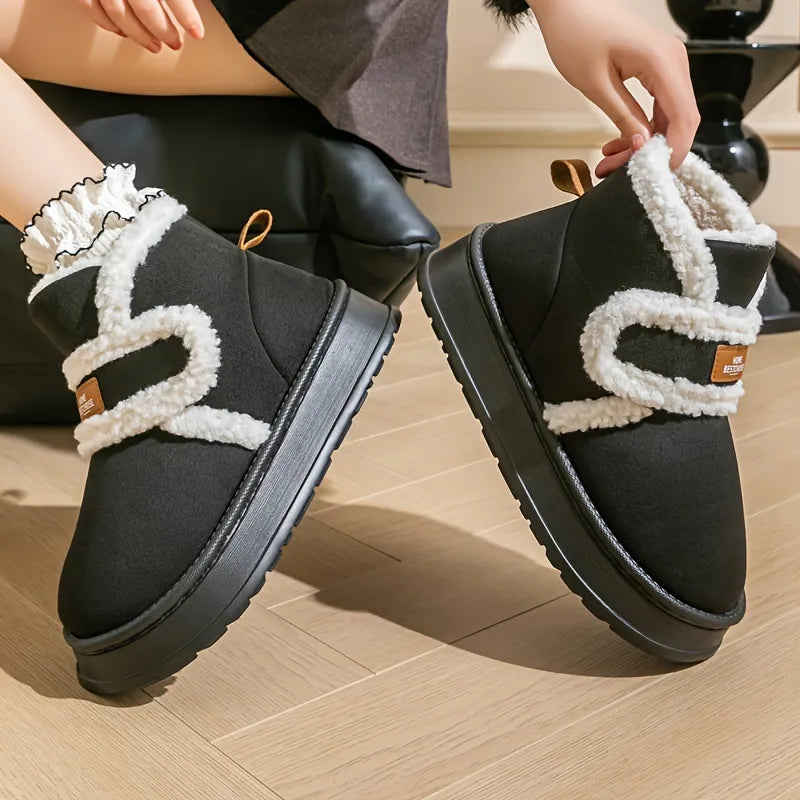 Women's comfortable snow boots