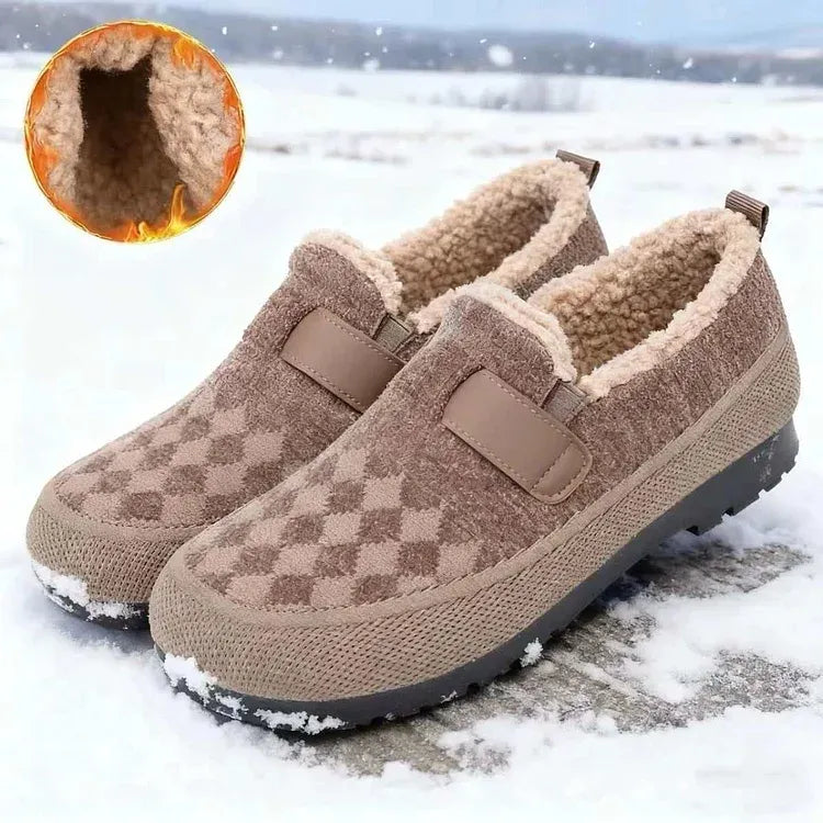 Women's Warm Plus Velvet Thick Cotton Winter Shoes