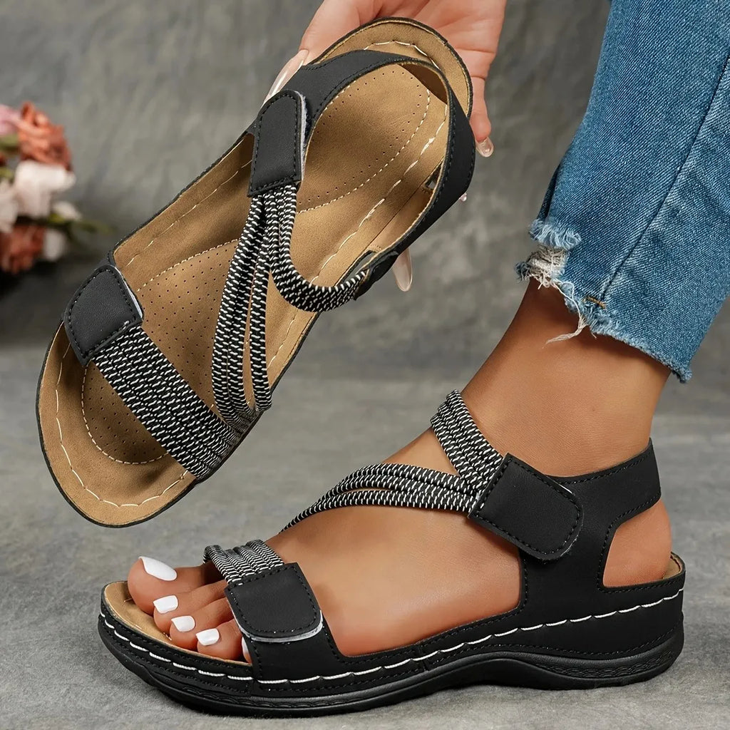 Women's Leather Supportive Fisherman Sandals