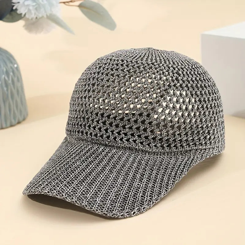 Breathable Mesh Baseball Cap - Unisex Summer Hat