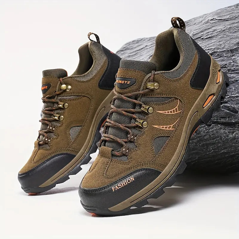 Men's Low Top Lace Up Hiking Shoes