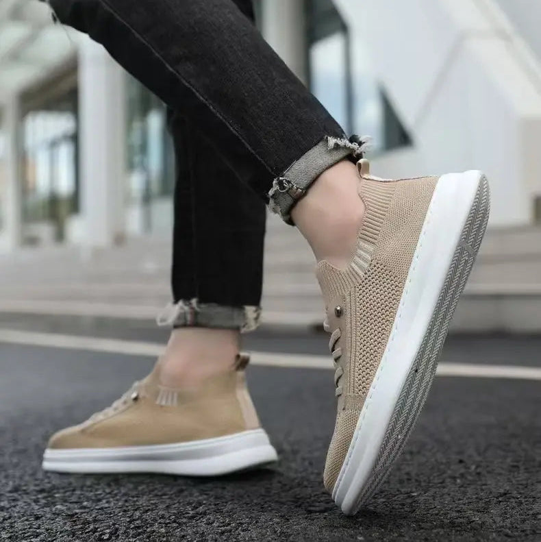 Men’s Breathable Knit Comfort Street Trainers