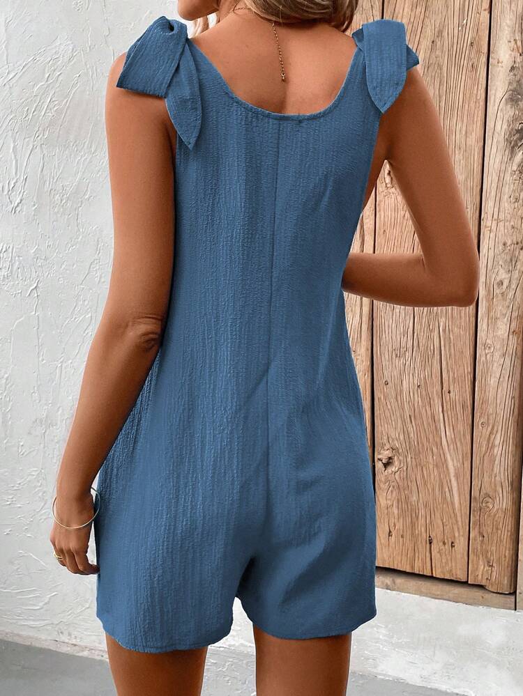 👗 Women's Linen-Cotton Everyday Playsuit