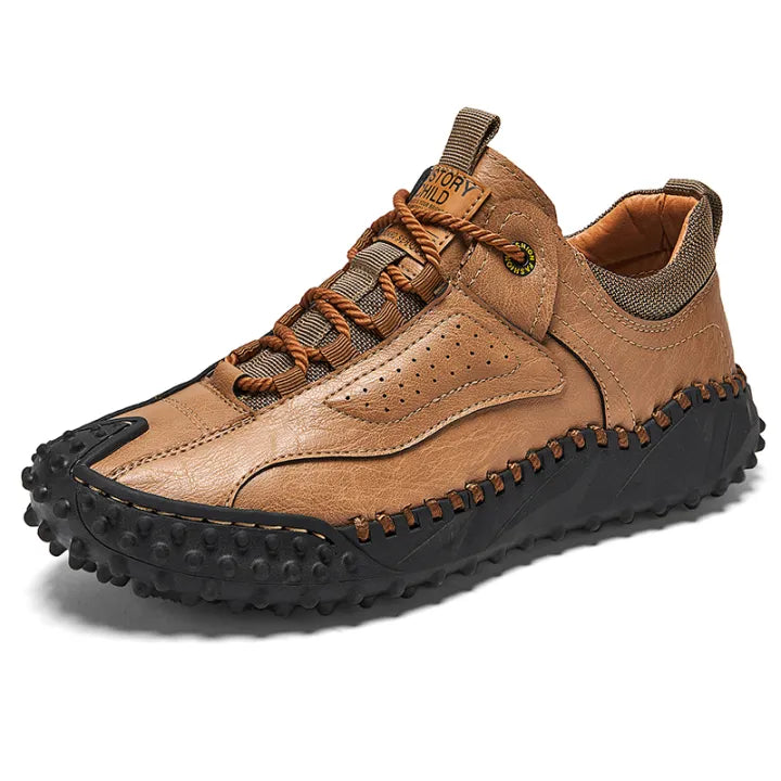 Men’s Vintage Leather Hiking Shoes