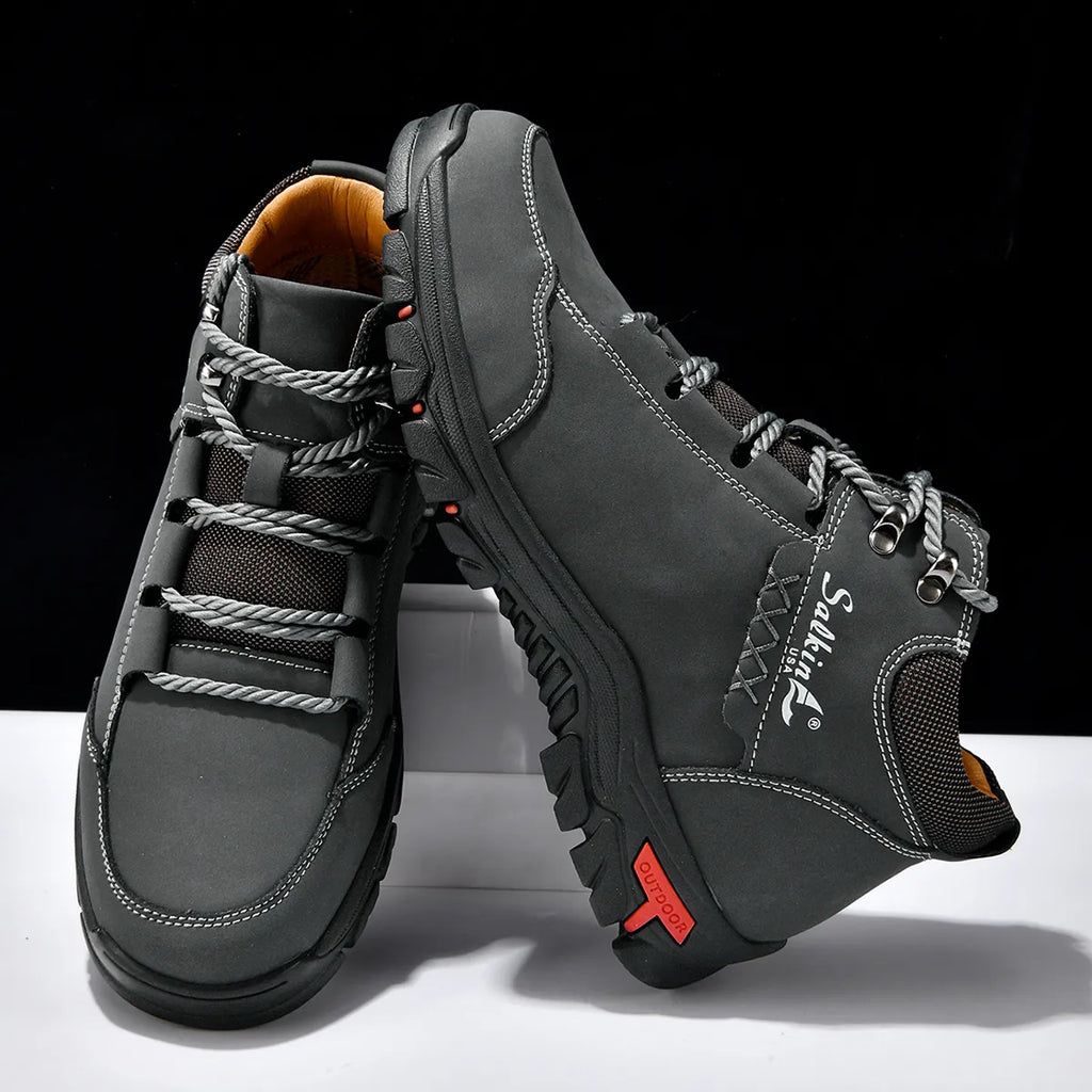 Men’s Full-Grain Orthopaedic Leather Boots