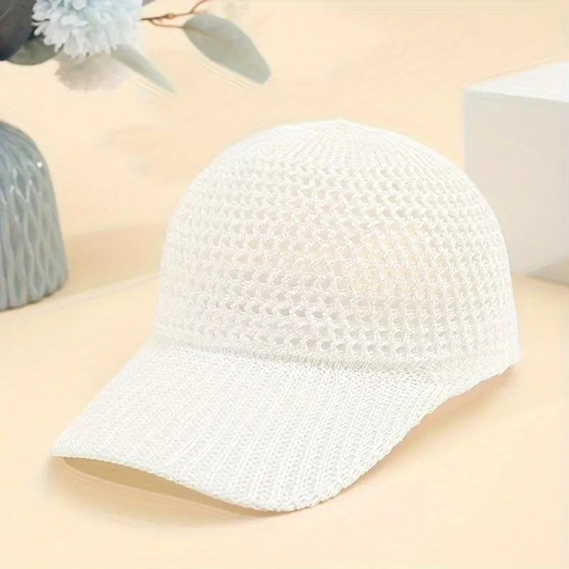 Breathable Mesh Baseball Cap - Unisex Summer Hat