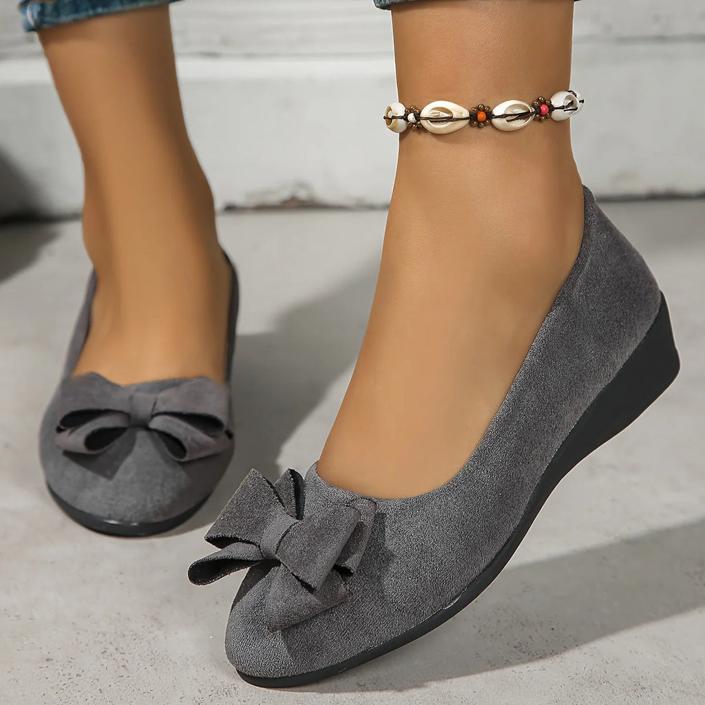 Women’s Breathable Bow Detail Non-Slip Loafers