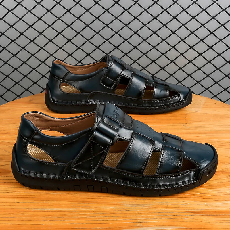 Men’s Orthopaedic Leather Summer Sandals