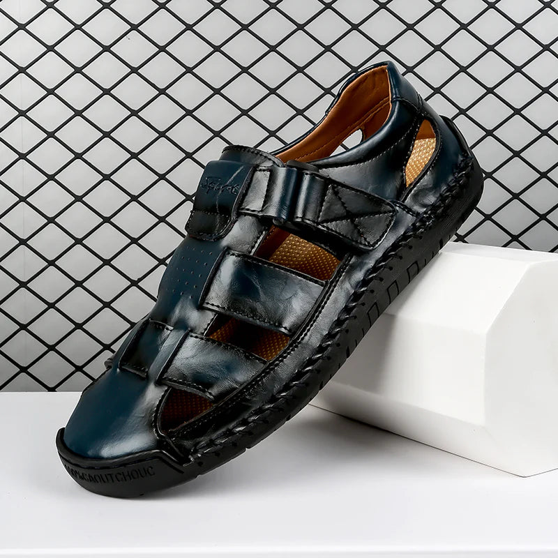 Men’s Orthopaedic Leather Summer Sandals