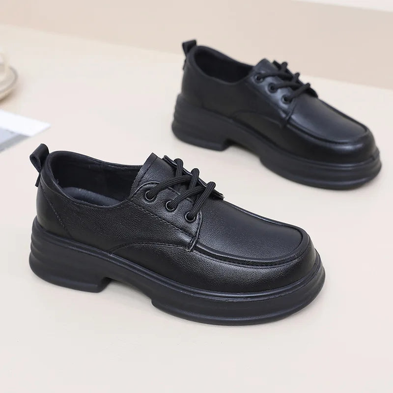 2024 new versatile genuine leather non-slip shoes