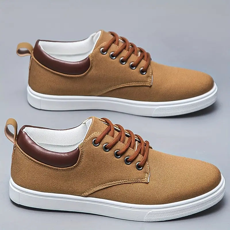 Men's Low Top Canvas Skate Shoes