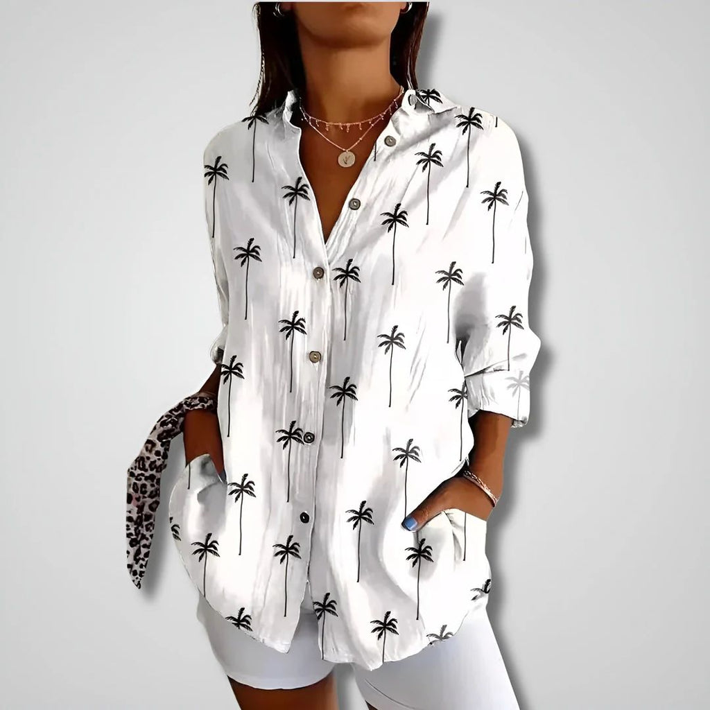 Stylish Long Sleeve Blouse