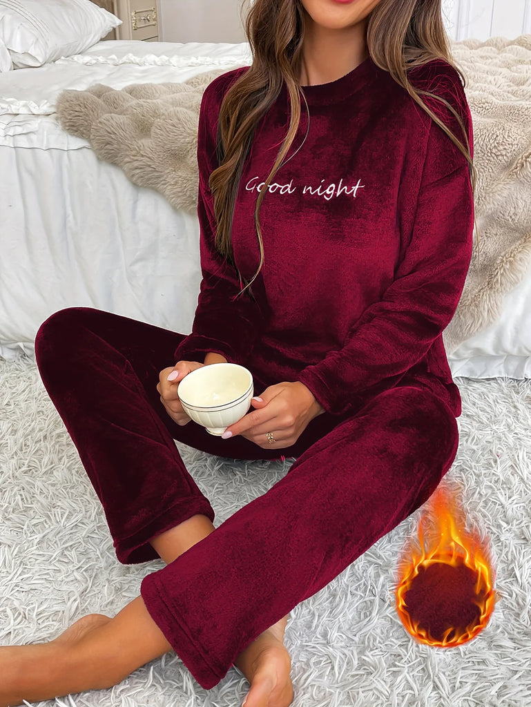 Women’s Plush Fleece Cosy Night-In Lounge Set