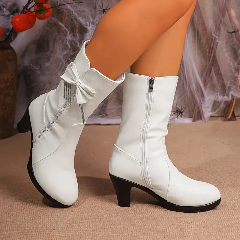 Women's chunky heeled Boots