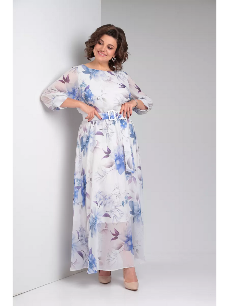 Elegant Floral Maxi Dress
