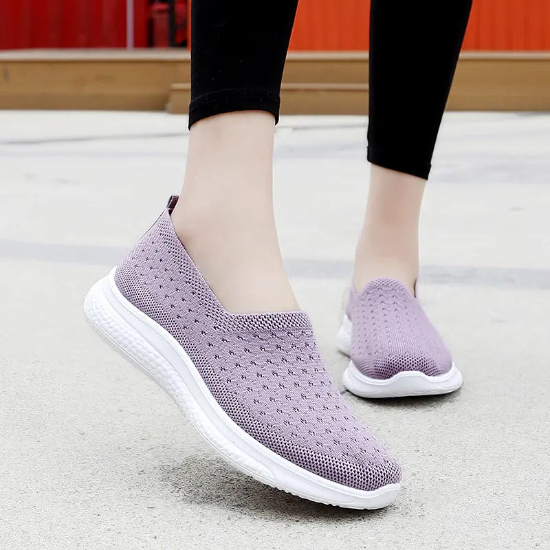 Breathable Mesh Loafers for Women