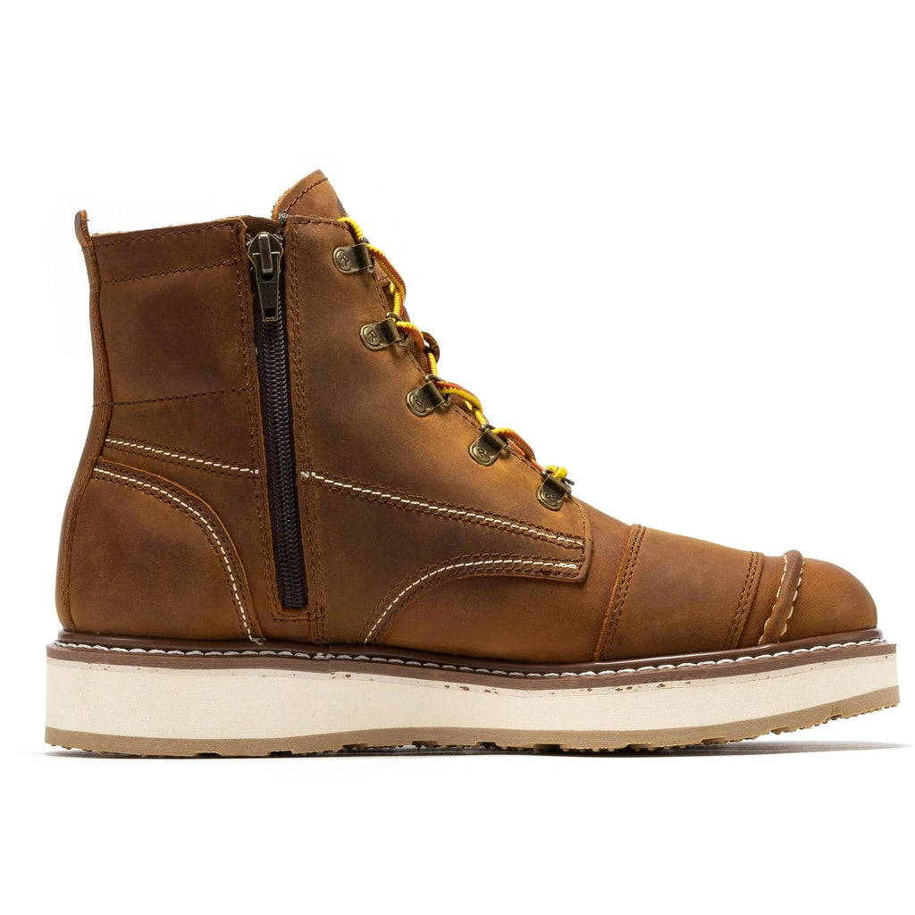 Men’s Side-Zip Composite Toe Goodyear Welt Work Boots