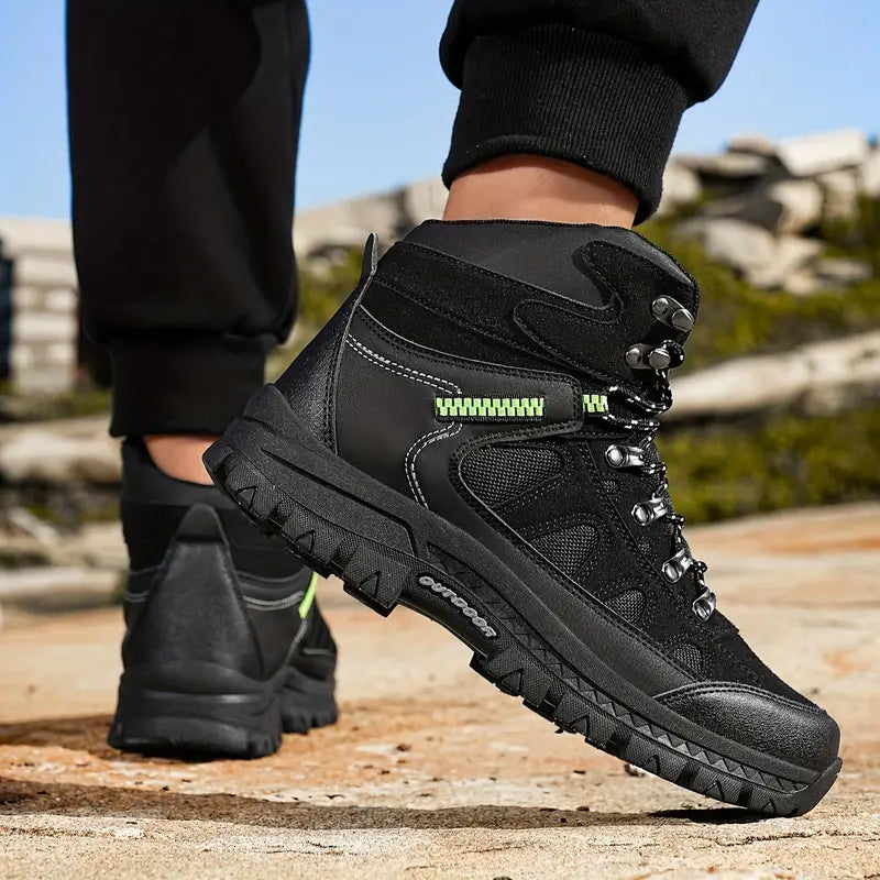 Men's Stylish High-Top Hiking Boots