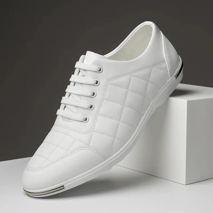 Men's Everyday Soft-Leather Comfort Trainers