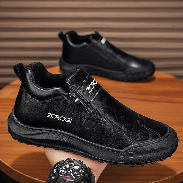 Men's four-season outdoor casual leather shoes