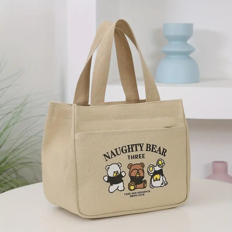 Naughty Bear Canvas Tote Bag