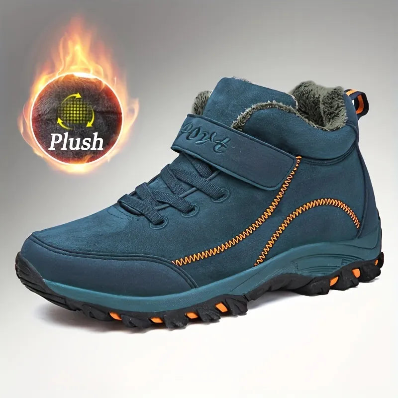 Men’s Orthopaedic Plush-Lined Winter Grip Boots