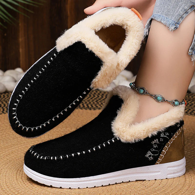 Women's Handmade Comfortable Slip-on Snow Shoes