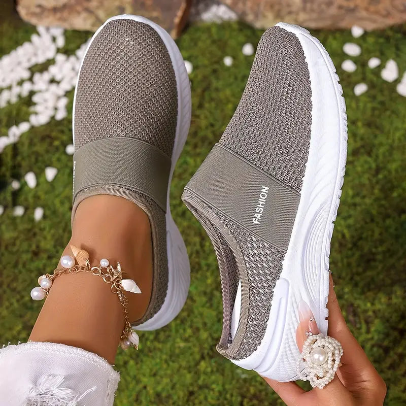 Women's Lightweight Mesh Slip-On Shoes