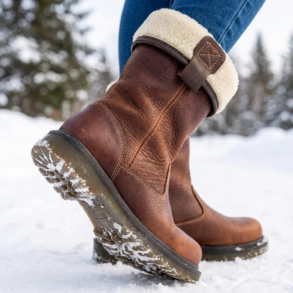 Women’s Cosy Faux Fur-Lined Winter Boots