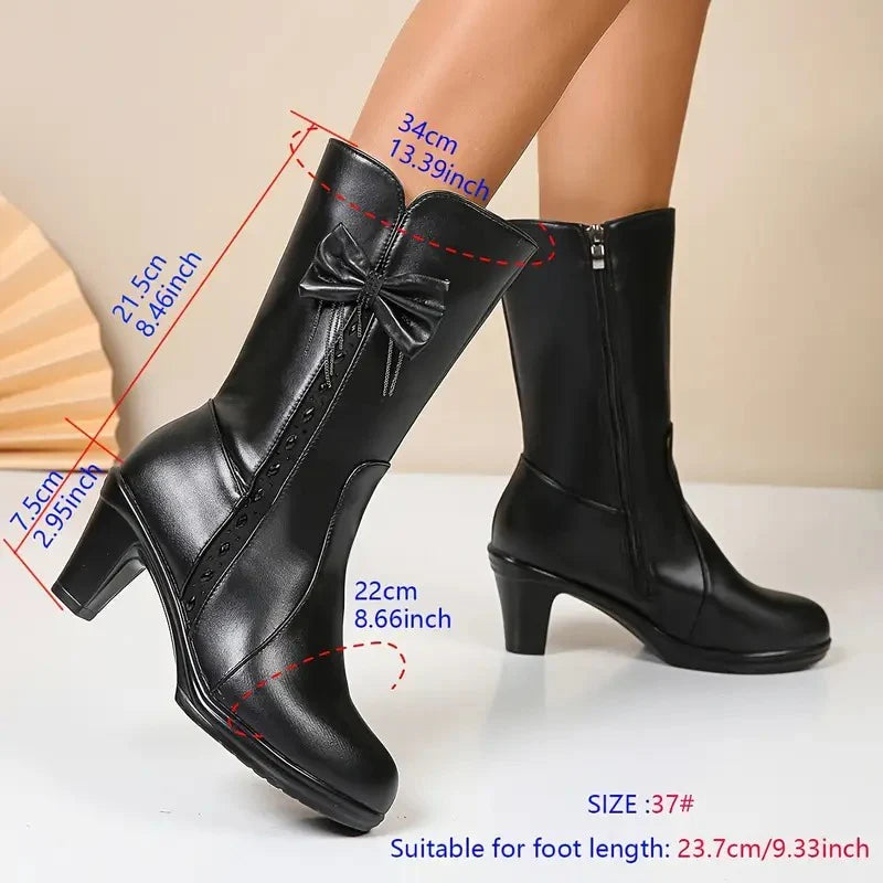 Women's chunky heeled Boots