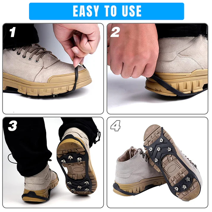 Non-Slip Winter Ice Gripper Shoe Covers