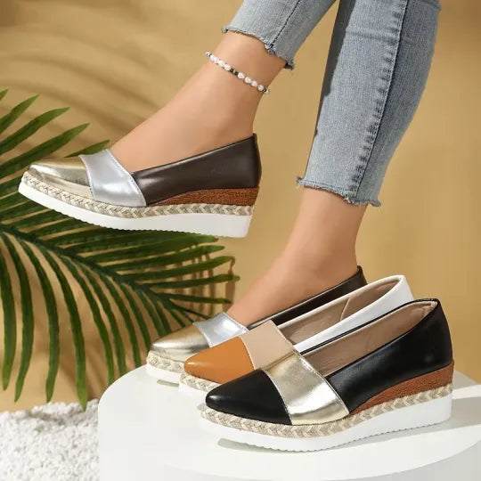 Women’s Pointed Toe Platform Support Loafers