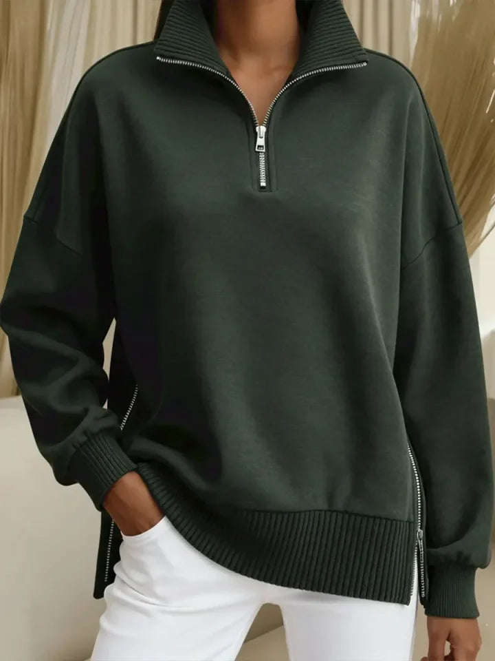 Women’s Casual Half-Zip Hoodie
