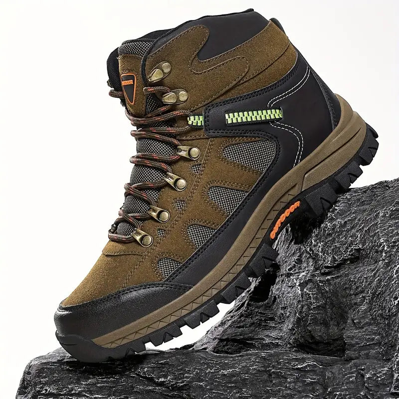 Men's Stylish High-Top Hiking Boots