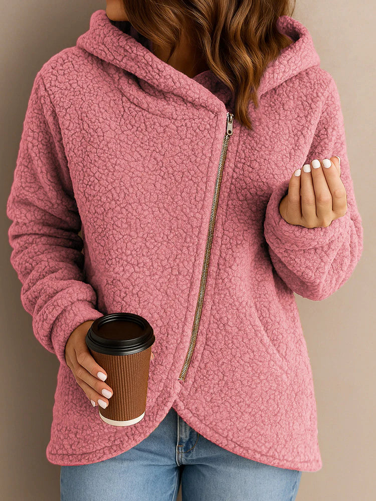 Women’s Winter Cotton Zip Hoodie