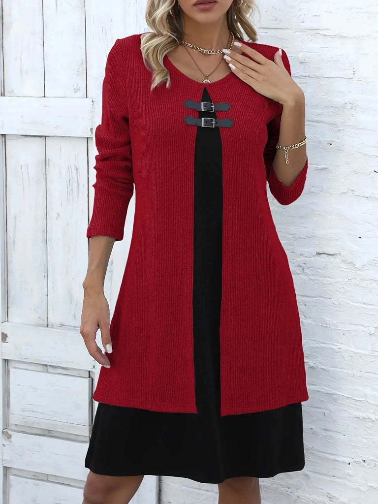 Women's Elegance Long Sleeve Dress