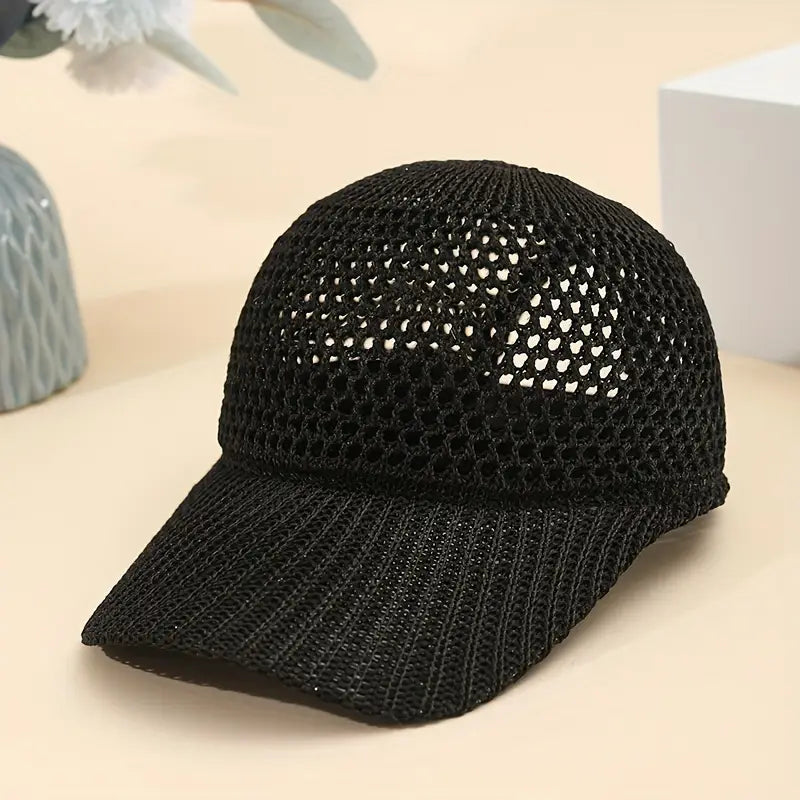 Breathable Mesh Baseball Cap - Unisex Summer Hat