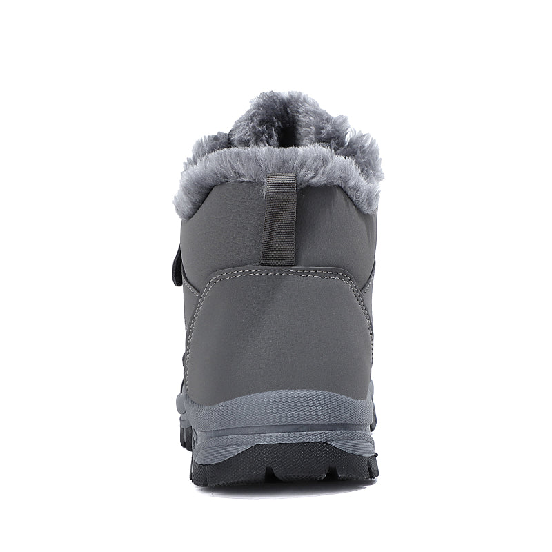 Men’s Wide-Fit Waterproof Fleece-Lined Winter Boots