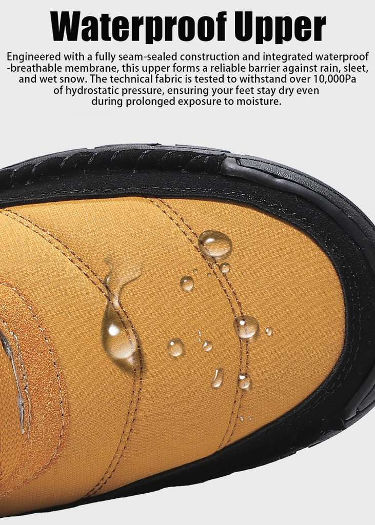 Men’s Waterproof Anti Slip Thermal Work Hiking Boots