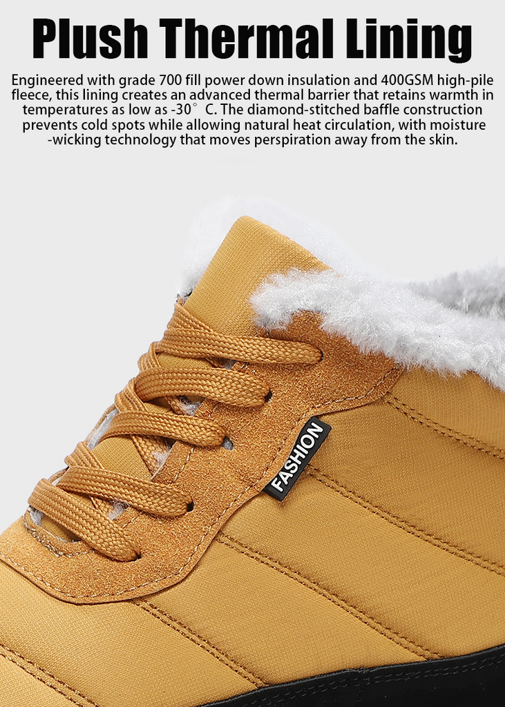 Men’s Waterproof Anti Slip Thermal Work Hiking Boots