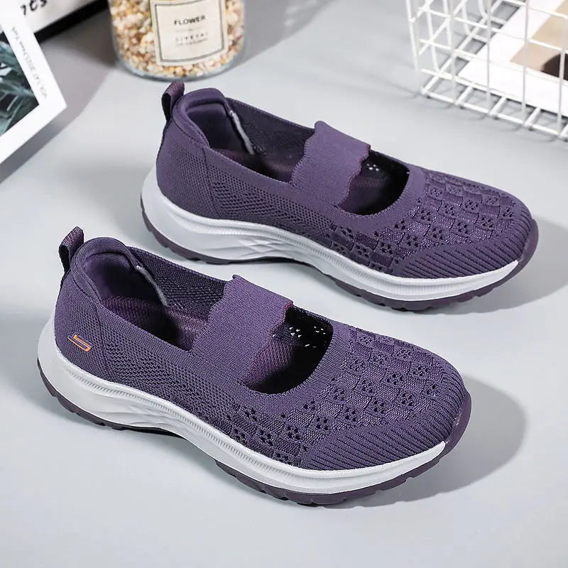 Women's Summer Sneakers with Elastic Band