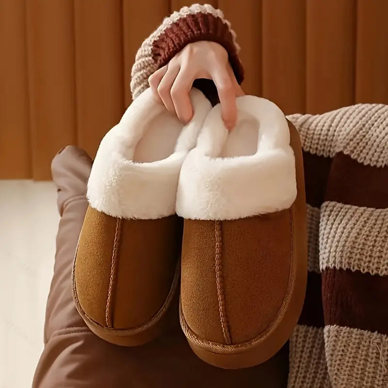 Women's Furry Chunky Slippers