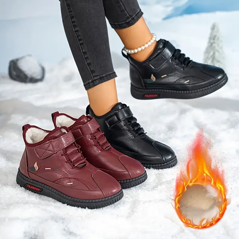 Women's anti-slip lightweight snow boots
